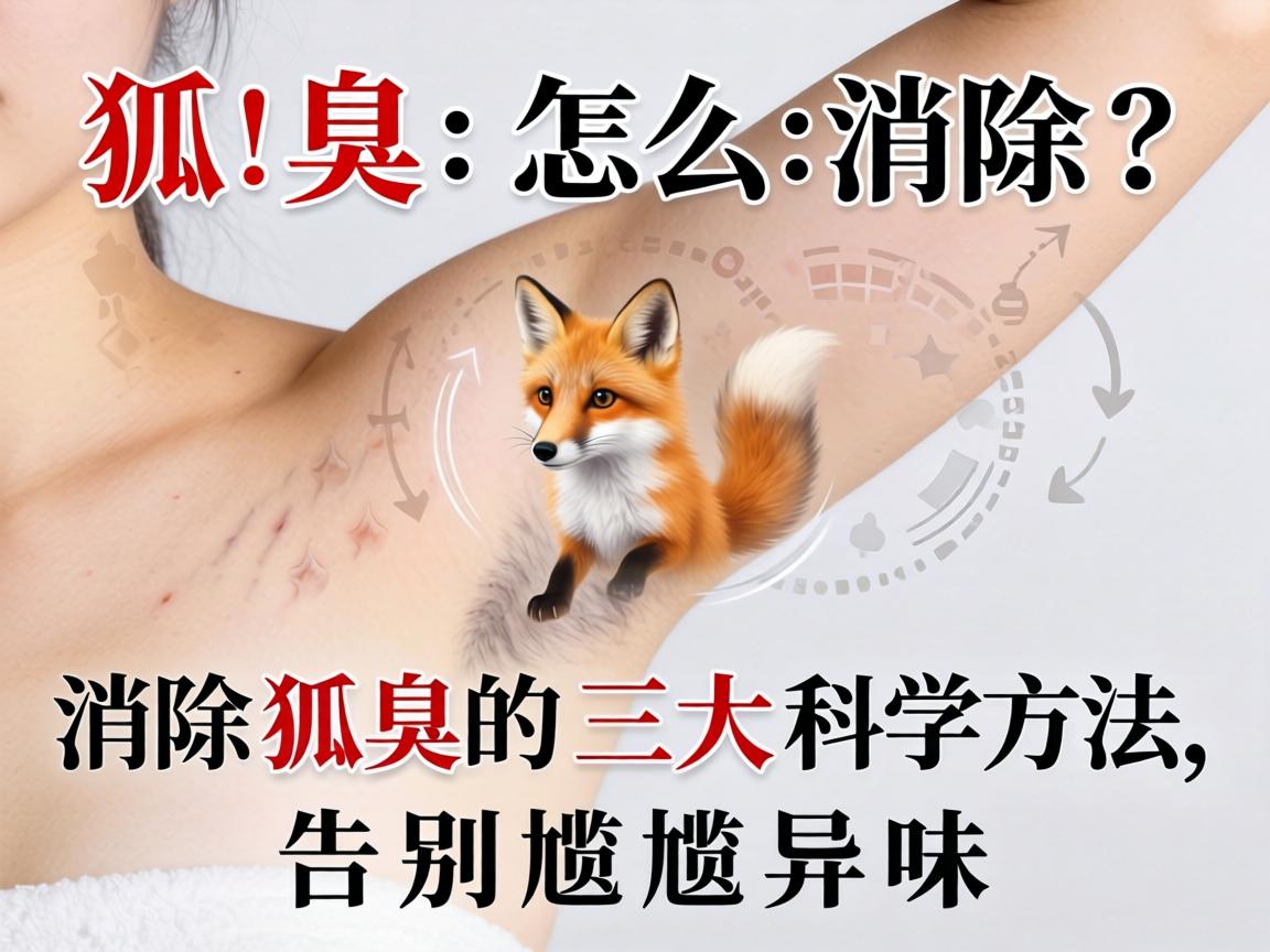 狐臭怎么消除？消除狐臭的三大科学方法，告别尴尬异味