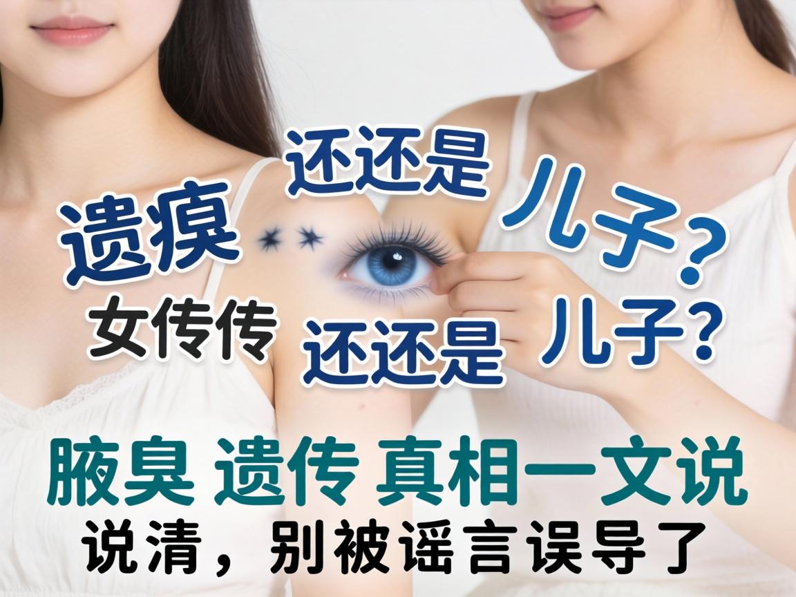 腋臭遗传女儿还是儿子？腋臭遗传真相一文说清，别被谣言误导了