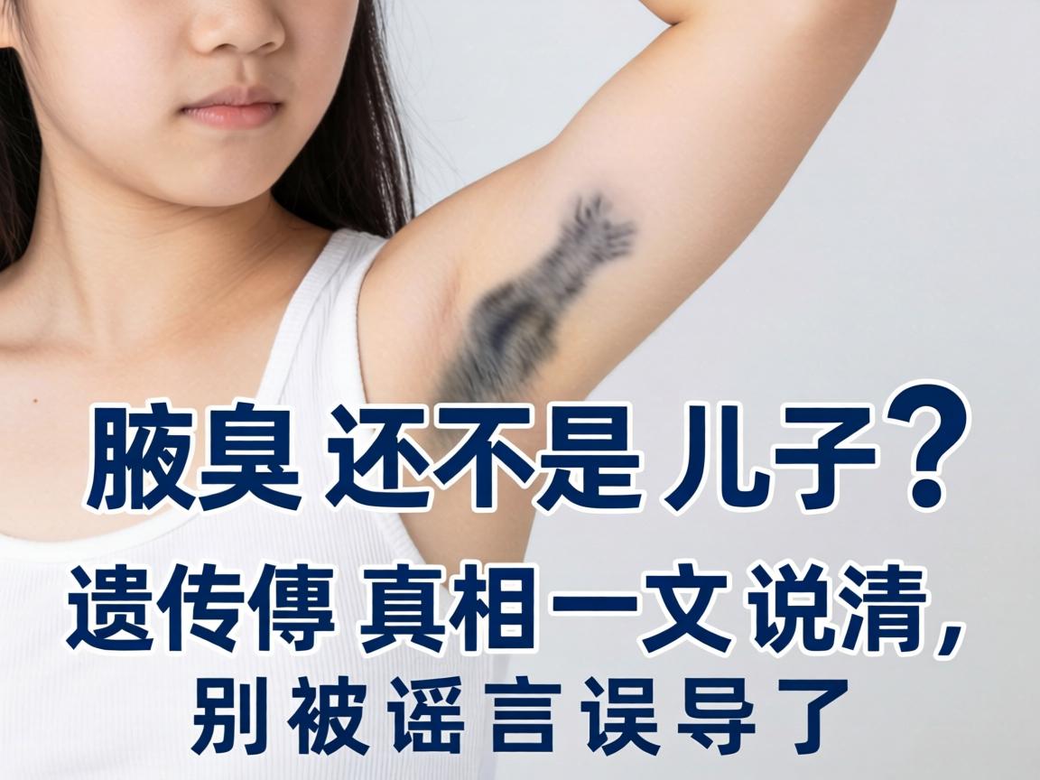 腋臭遗传女儿还是儿子？腋臭遗传真相一文说清，别被谣言误导了