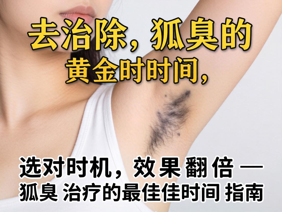 去除狐臭的黄金时间，选对时机，效果翻倍—狐臭治疗的最佳时间指南