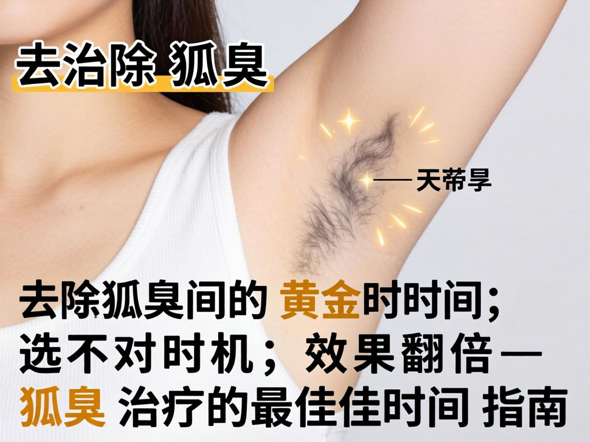 去除狐臭的黄金时间，选对时机，效果翻倍—狐臭治疗的最佳时间指南