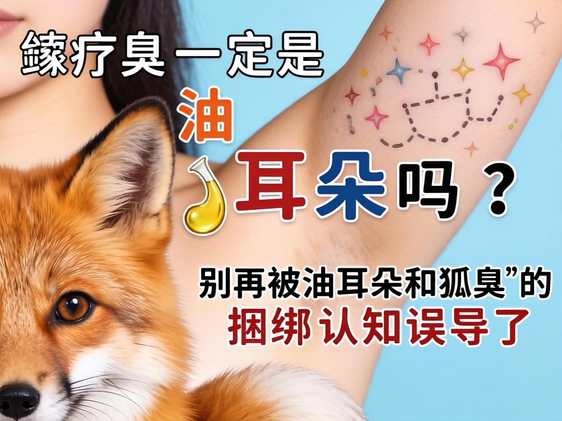 狐臭一定是油耳朵吗？别再被油耳朵和狐臭的捆绑认知误导了