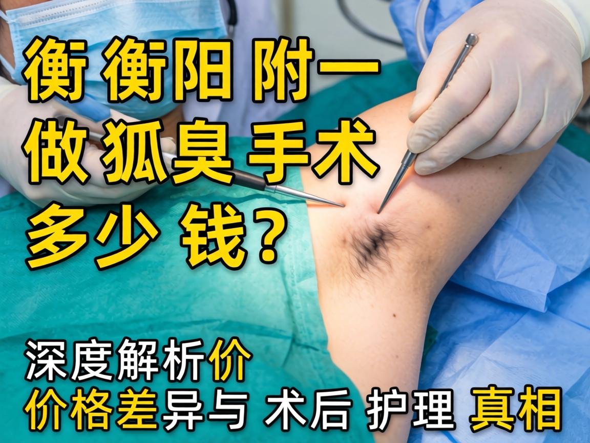 衡阳附一做狐臭手术多少钱？深度解析价格差异与术后护理真相