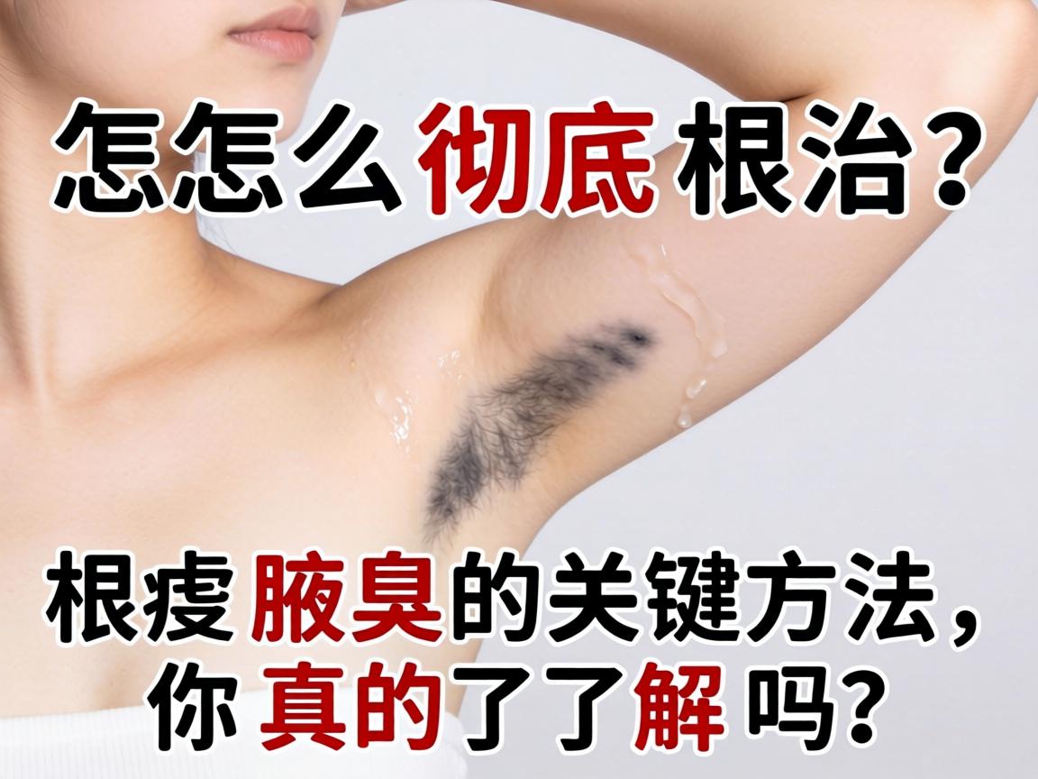 腋臭怎么彻底根治？根治腋臭的关键方法，你真的了解吗？