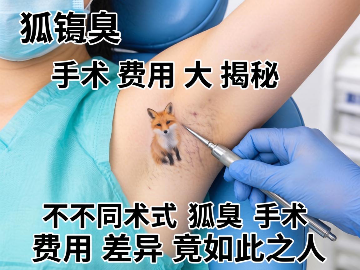 狐臭手术费用大揭秘,不同术式狐臭手术费用差异竟如此之大 狐臭手术费用大揭秘,不同术式狐臭手术费用差异竟如此之大