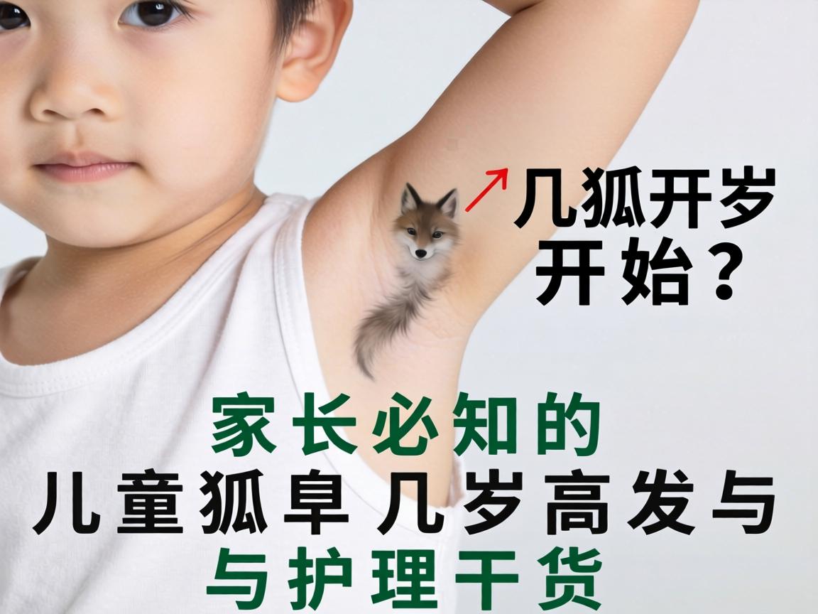 小孩狐臭几岁开始？家长必知的儿童狐臭几岁高发与护理干货