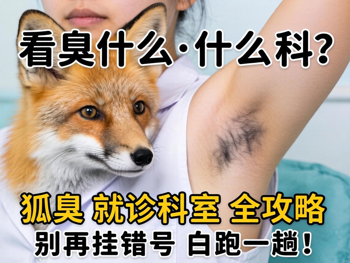 狐臭看什么科?狐臭就诊科室全攻略,别再挂错号白跑一趟! 狐臭看什么科?狐臭就诊科室全攻略,别再挂错号白跑一趟!