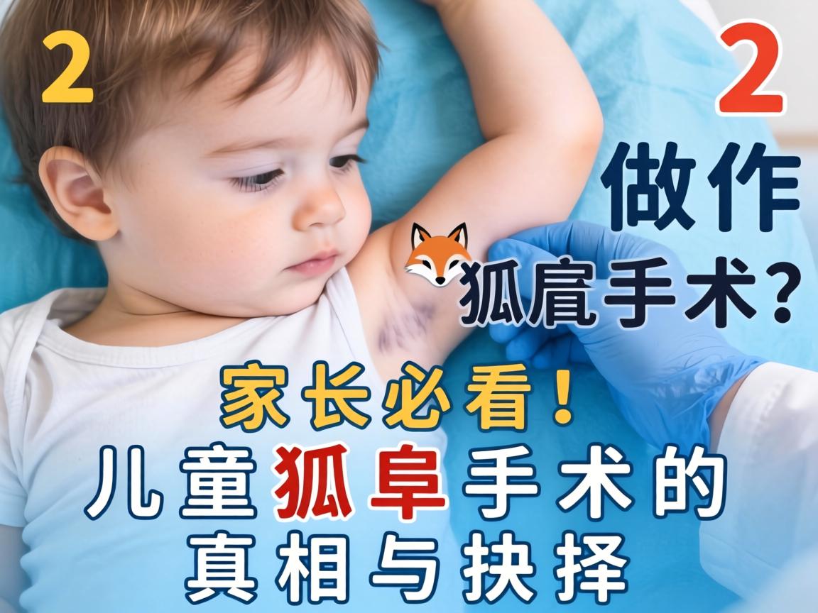 12岁儿童做狐臭手术？家长必看！儿童狐臭手术的真相与抉择