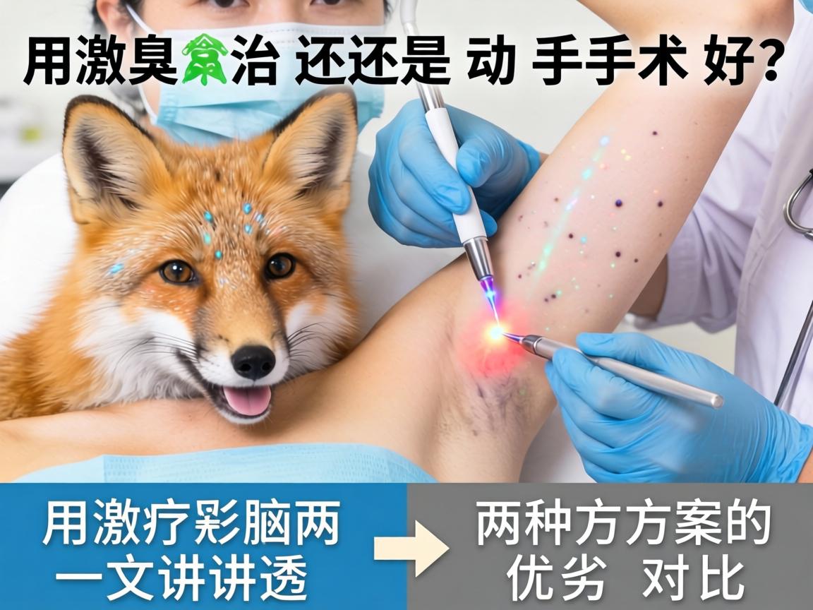 狐臭用激光治还是动手术好？一文讲透两种方案的优劣对比