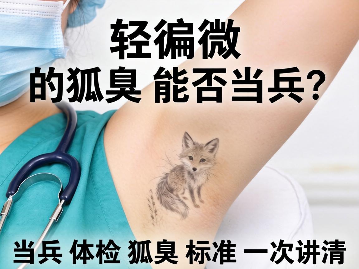 轻微狐臭能否当兵?当兵体检狐臭标准一次讲清 轻微狐臭能否当兵?当兵体检狐臭标准一次讲清