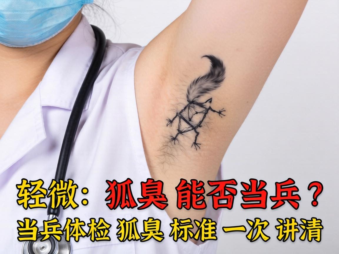 轻微狐臭能否当兵?当兵体检狐臭标准一次讲清 轻微狐臭能否当兵?当兵体检狐臭标准一次讲清
