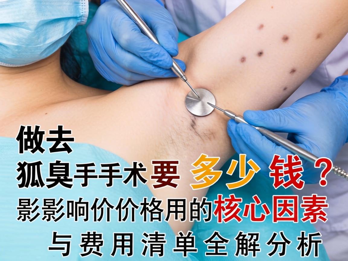做去狐臭手术要多少钱？影响价格的核心因素与费用清单全解析