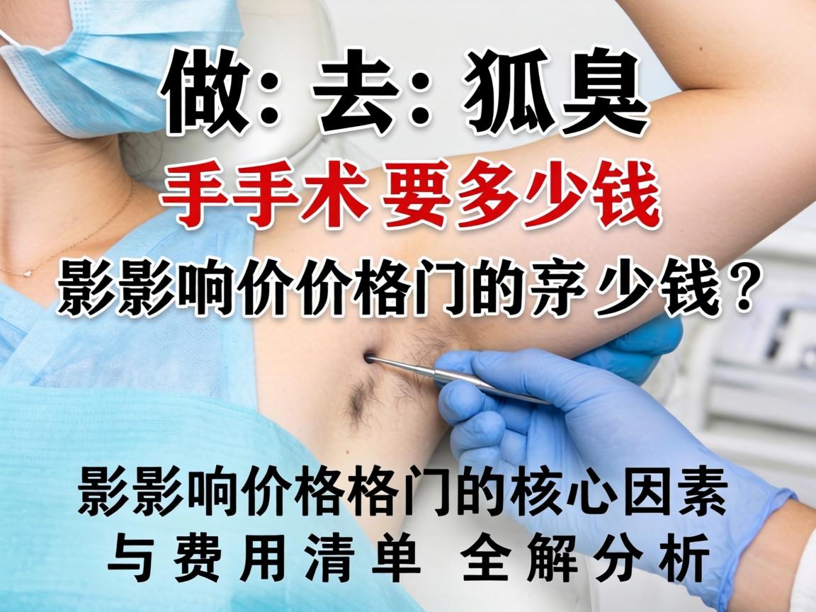 做去狐臭手术要多少钱？影响价格的核心因素与费用清单全解析