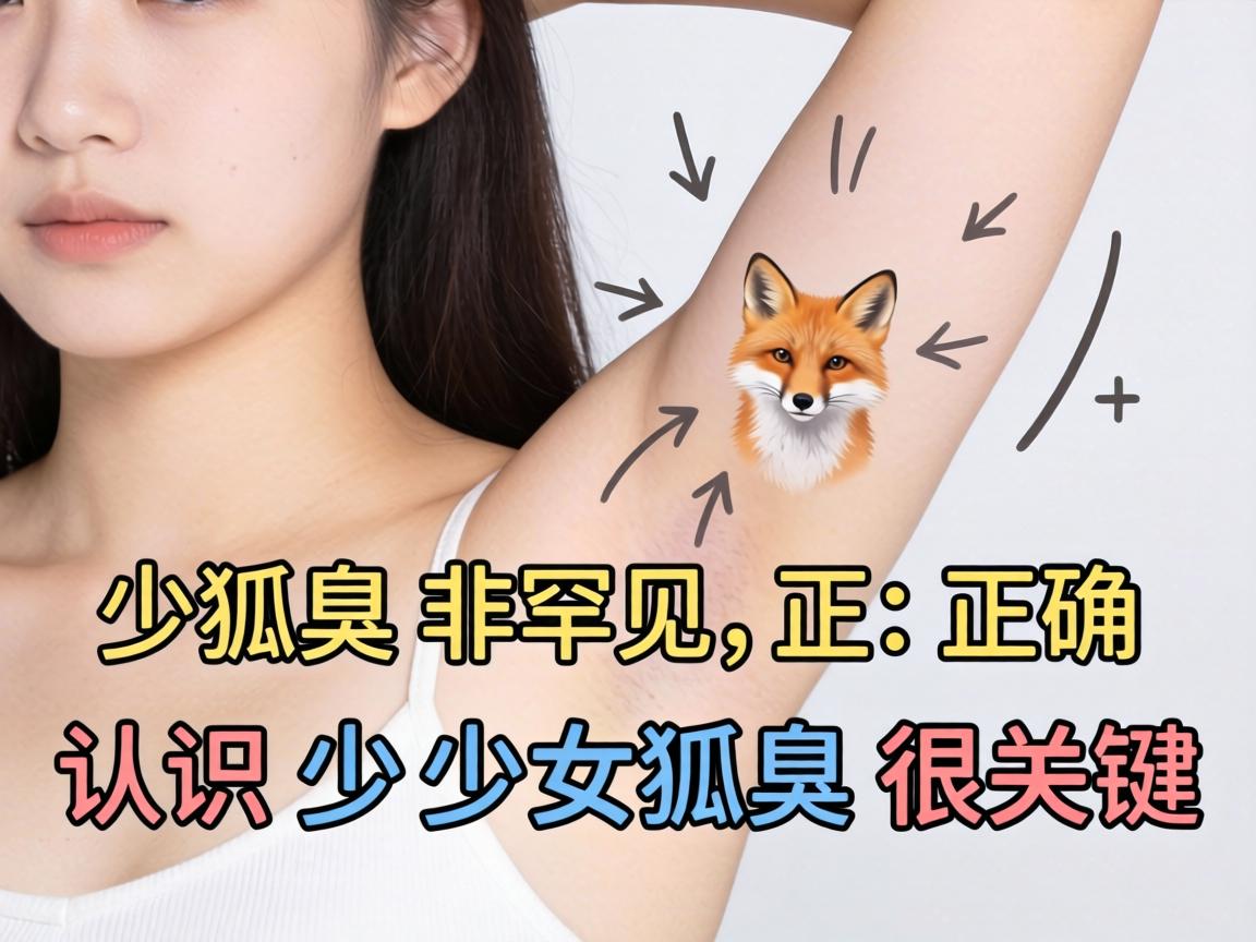 少女狐臭非罕见，正确认识少女狐臭很关键