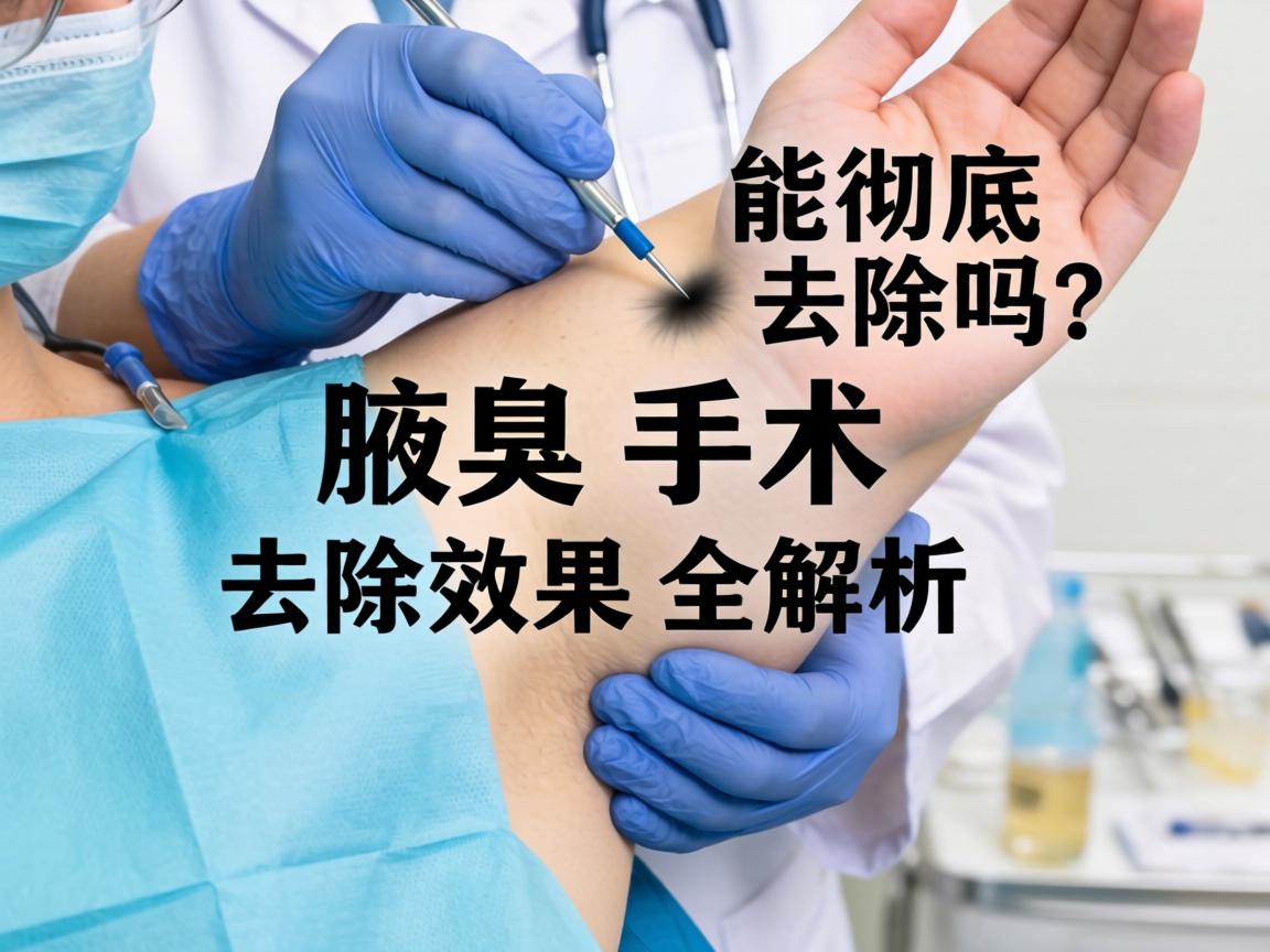 腋臭手术能彻底去除吗？腋臭手术去除效果全解析