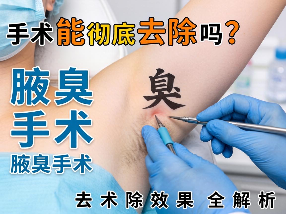腋臭手术能彻底去除吗？腋臭手术去除效果全解析