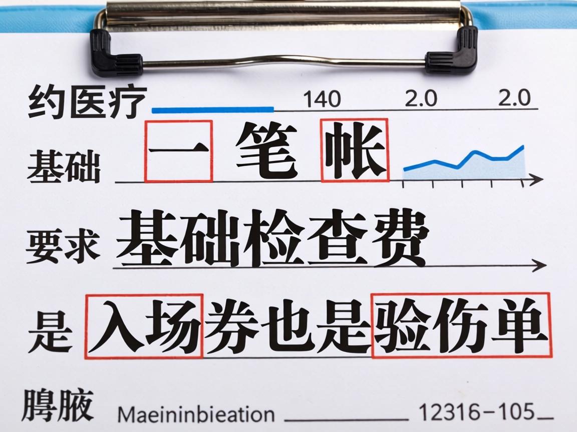 第一笔账,基础检查费,是入场券也是验伤单 第一笔账,基础检查费,是入场券也是验伤单