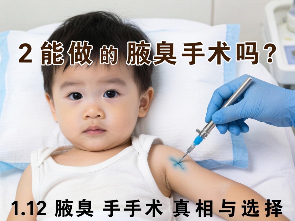 12岁能做腋臭手术吗？12岁腋臭手术的真相与选择