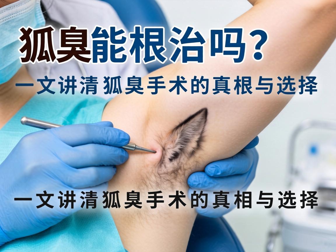 狐臭手术能根治吗？一文讲清狐臭手术的真相与选择