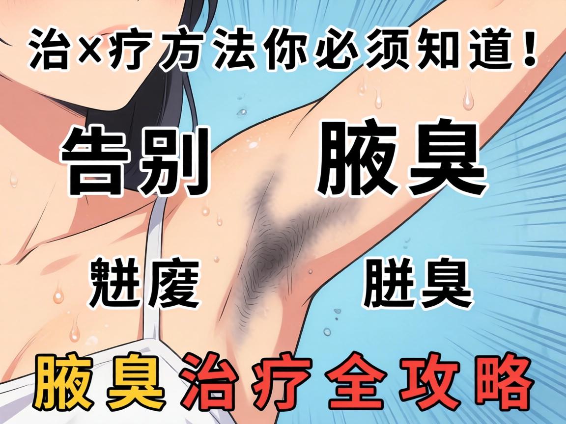 告别腋臭尴尬，这些治疗方法你必须知道！腋臭治疗全攻略