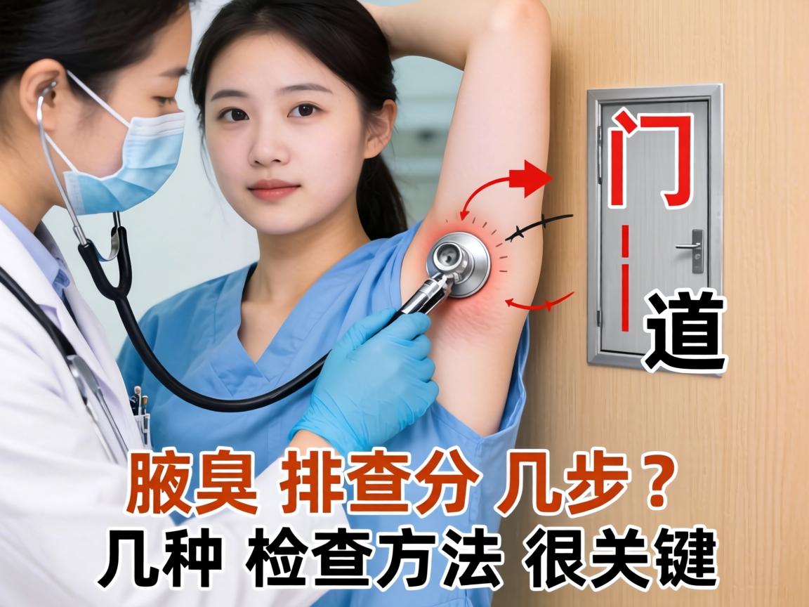 医生检查腋臭的门道,腋臭排查分几步?这几种检查方法很关键 医生检查腋臭的门道,腋臭排查分几步?这几种检查方法很关键
