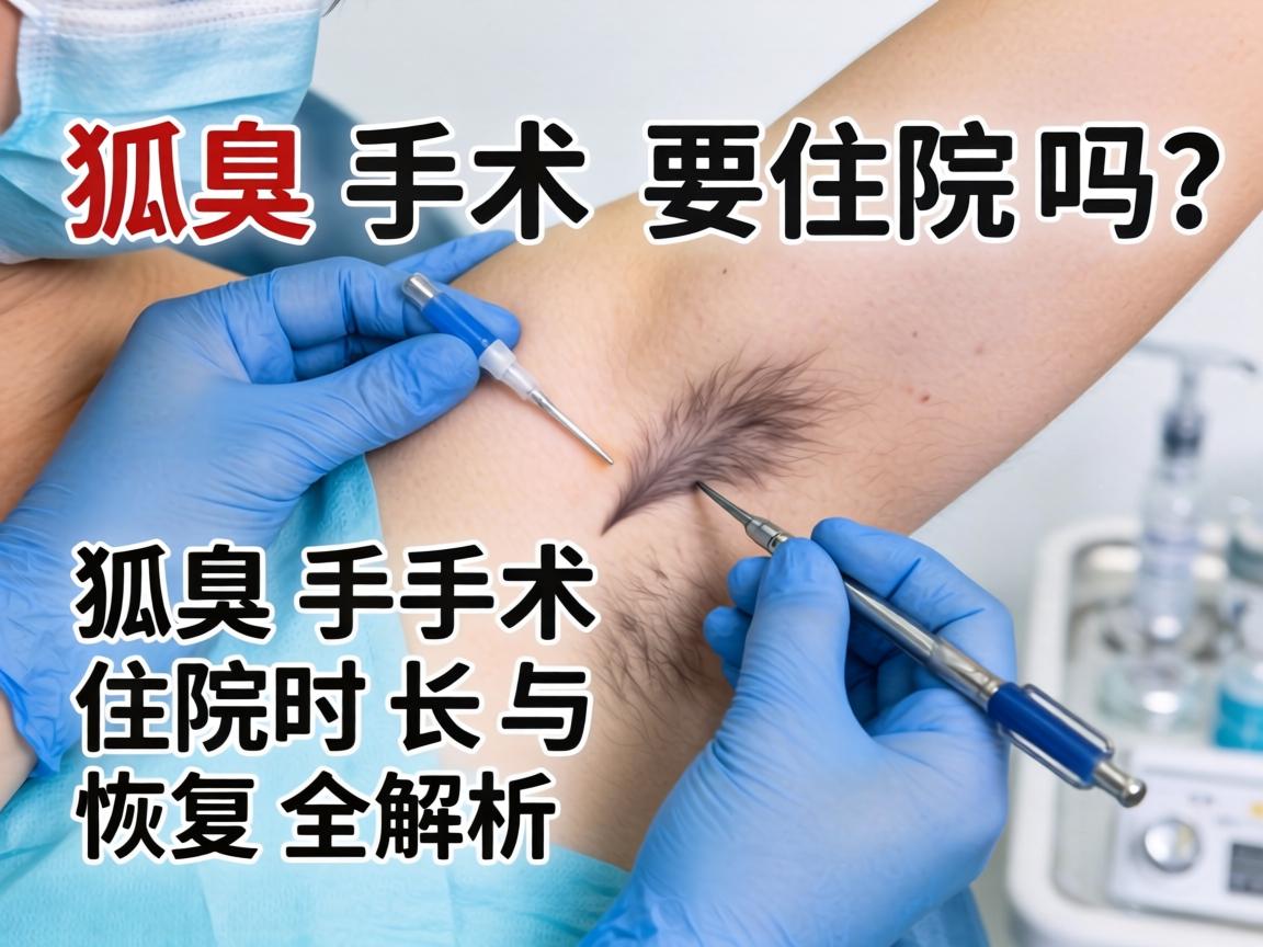 狐臭手术要住院吗？狐臭手术住院时长与恢复全解析