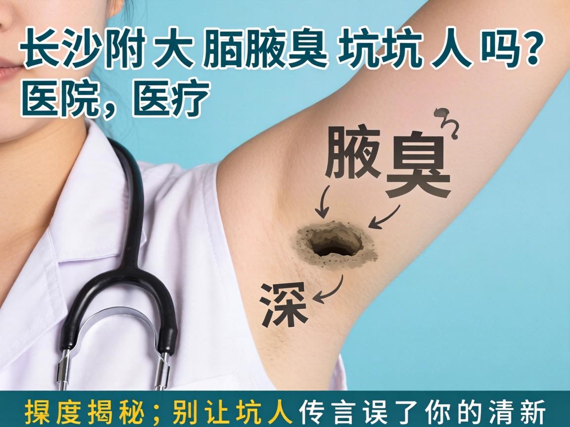 长沙附大腋臭医院坑人吗？深度揭秘，别让坑人传言误了你的清新