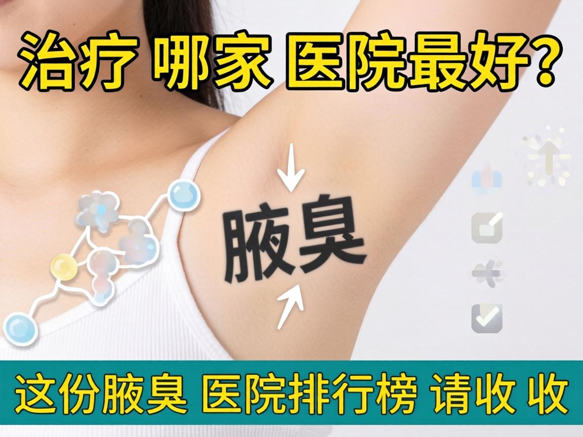 腋臭治疗哪家医院最好?这份腋臭医院排行榜请收好 腋臭治疗哪家医院最好?这份腋臭医院排行榜请收好
