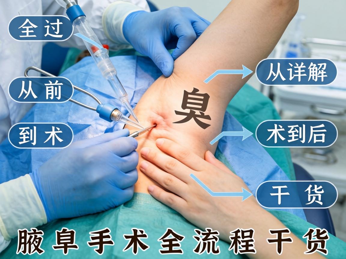 腋臭手术全过程详解,从术前到术后,腋臭手术全流程干货 腋臭手术全过程详解,从术前到术后,腋臭手术全流程干货