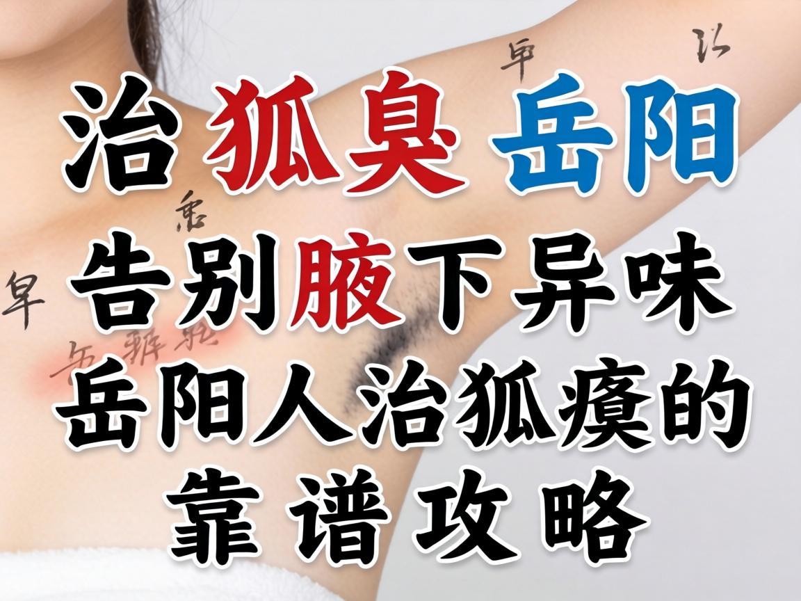 治狐臭岳阳,告别腋下异味,岳阳人治狐臭的靠谱攻略 治狐臭岳阳,告别腋下异味,岳阳人治狐臭的靠谱攻略