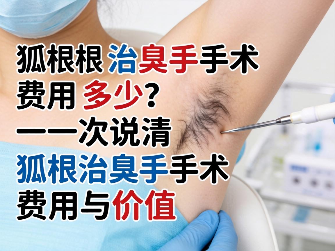 狐根治臭手术费用多少？一次说清狐根治臭手术费用与价值