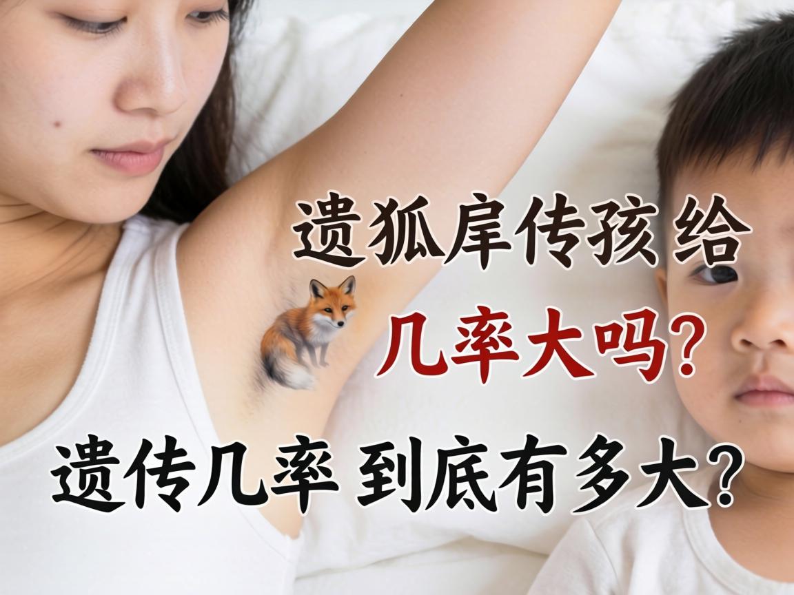 女性狐臭遗传给孩子的几率大吗？狐臭遗传几率到底有多大？