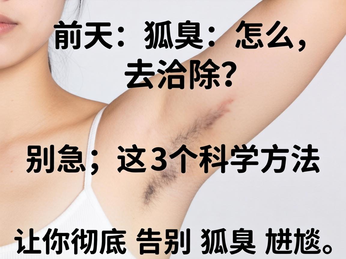 后天狐臭怎么去除？别急，这3个科学方法让你彻底告别狐臭尴尬