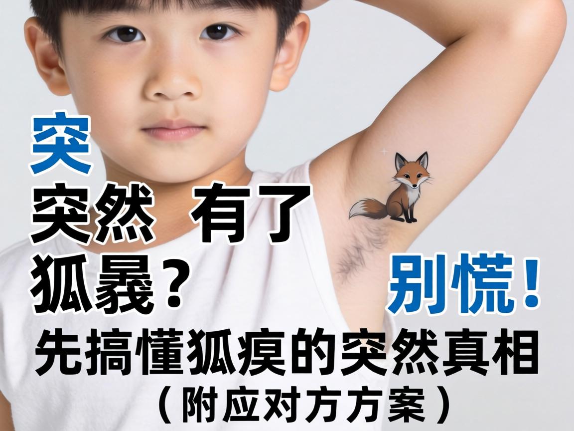 孩子突然有了狐臭？别慌！先搞懂狐臭的突然真相（附应对方案）