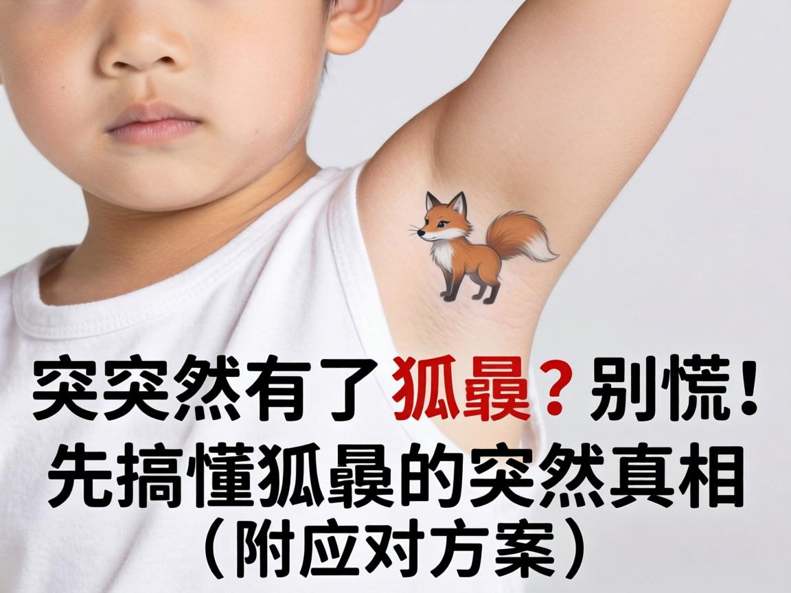孩子突然有了狐臭？别慌！先搞懂狐臭的突然真相（附应对方案）
