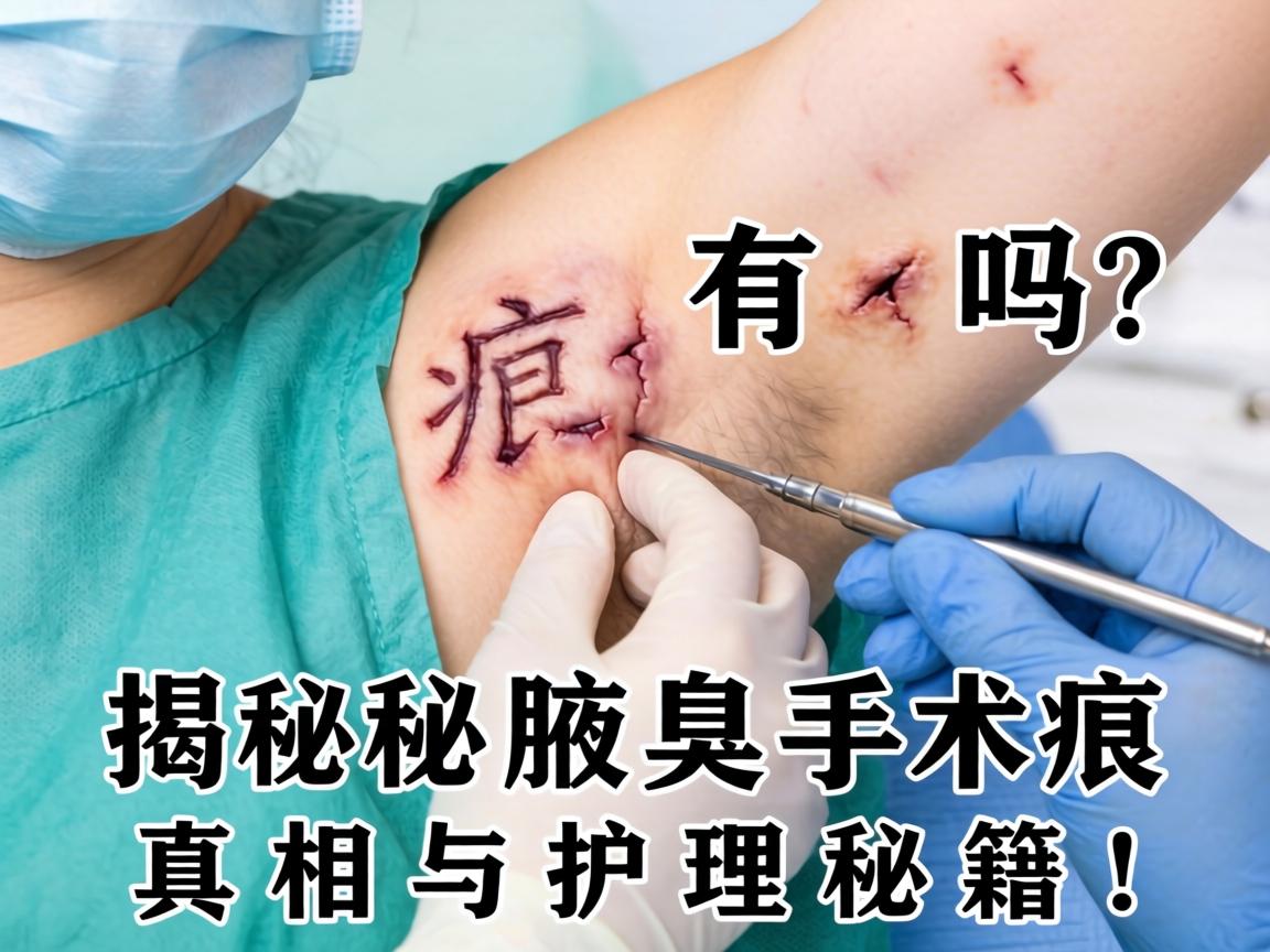 腋臭微创手术有疤吗？揭秘腋臭手术疤痕真相与护理秘籍！