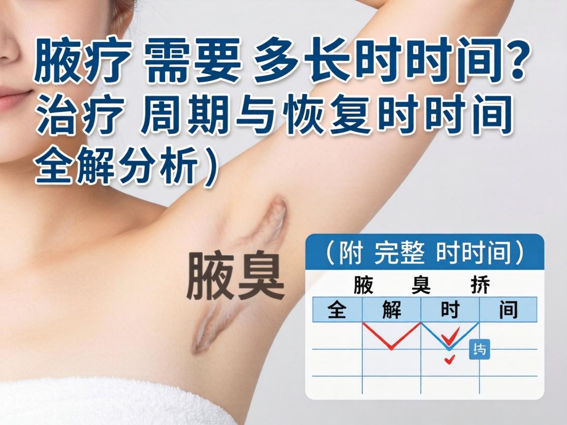 腋臭治疗需要多长时间？治疗周期与恢复时间全解析（附完整时间表）