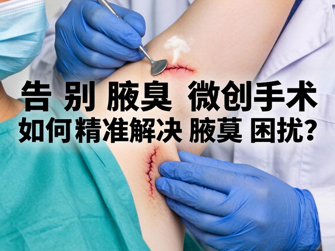 腋臭微创手术，告别腋臭，微创手术如何精准解决腋臭困扰？