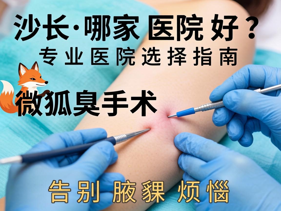 长沙做狐臭手术哪家医院好？专业医院选择指南，告别腋臭烦恼