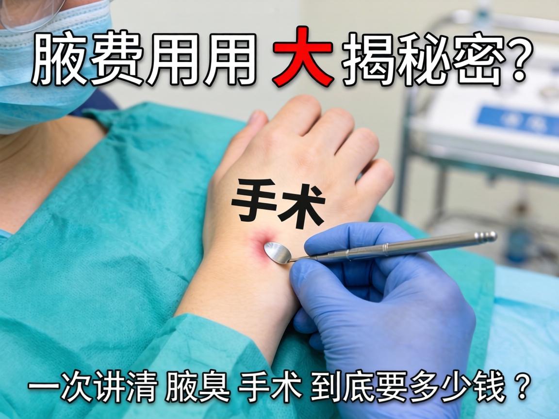 腋臭手术费用大揭秘,一次讲清腋臭手术到底要多少钱? 腋臭手术费用大揭秘,一次讲清腋臭手术到底要多少钱?