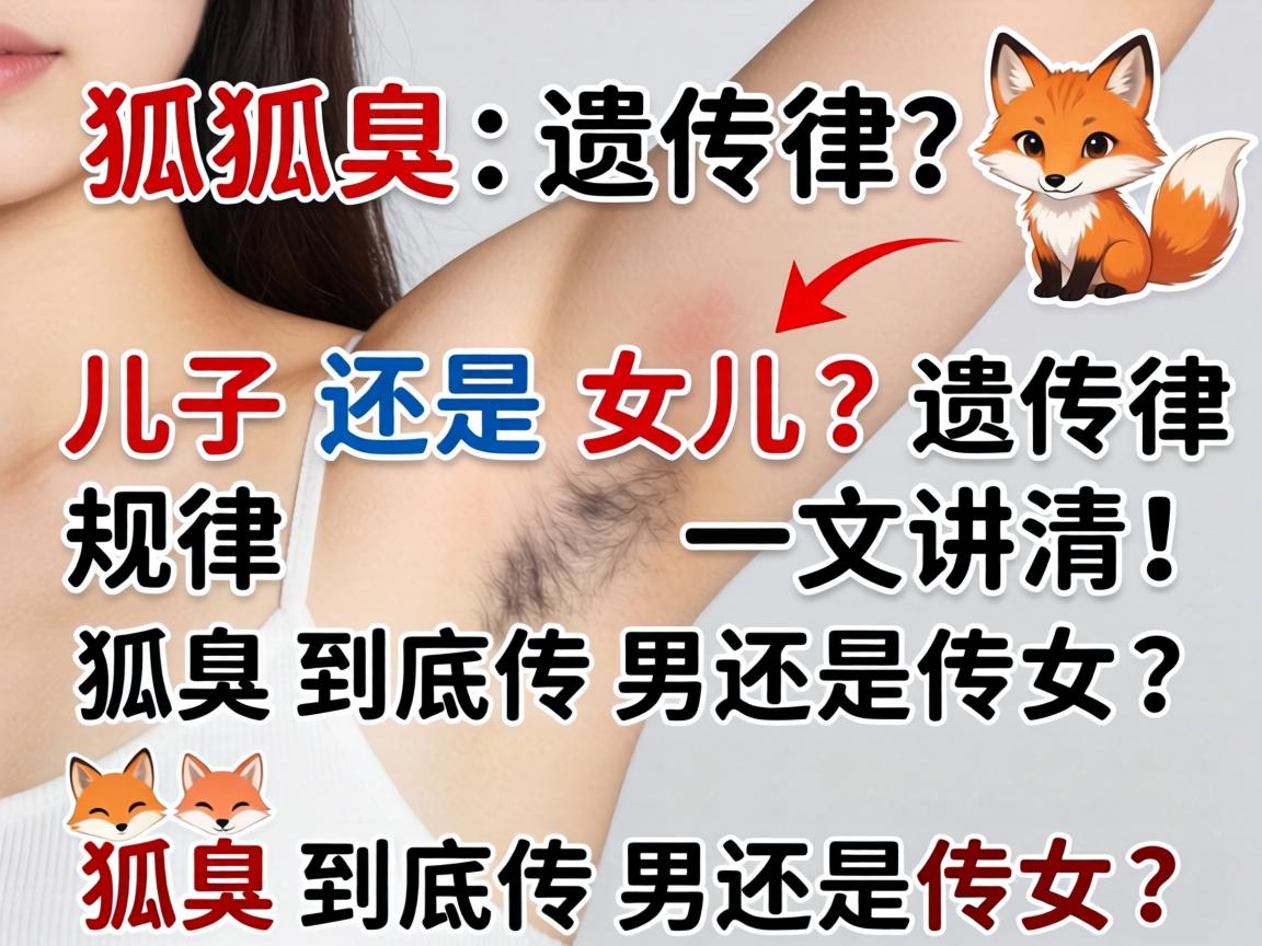狐臭遗传儿子还是女儿?狐臭遗传规律一文讲清!狐臭到底传男还是传女? 狐臭遗传儿子还是女儿?狐臭遗传规律一文讲清!狐臭到底传男还是传女?
