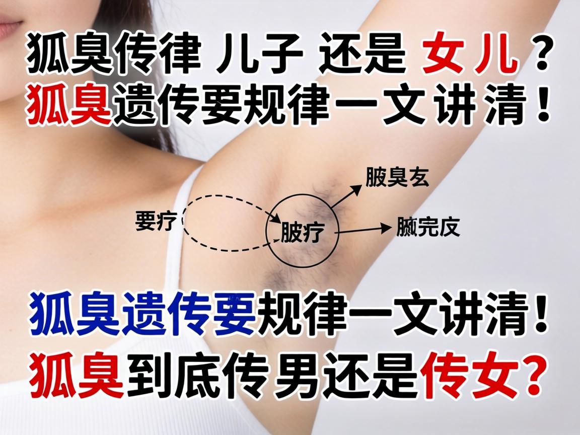 狐臭遗传儿子还是女儿?狐臭遗传规律一文讲清!狐臭到底传男还是传女? 狐臭遗传儿子还是女儿?狐臭遗传规律一文讲清!狐臭到底传男还是传女?