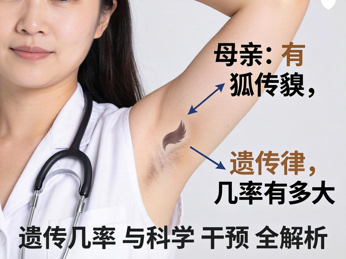 母亲有狐臭，遗传几率有多大？遗传几率与科学干预全解析