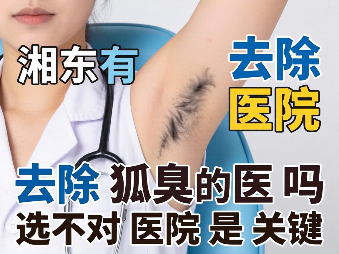湘东有去除狐臭的医院吗？去除狐臭选对医院是关键