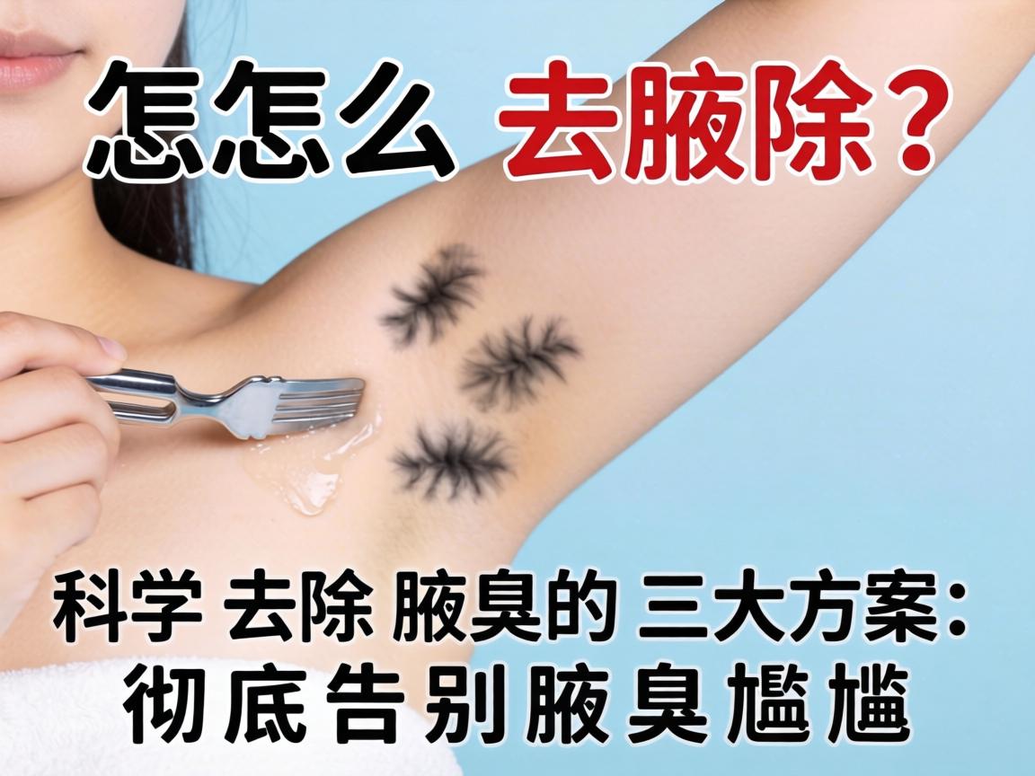 腋臭怎么去除？科学去除腋臭的三大方案，彻底告别腋臭尴尬