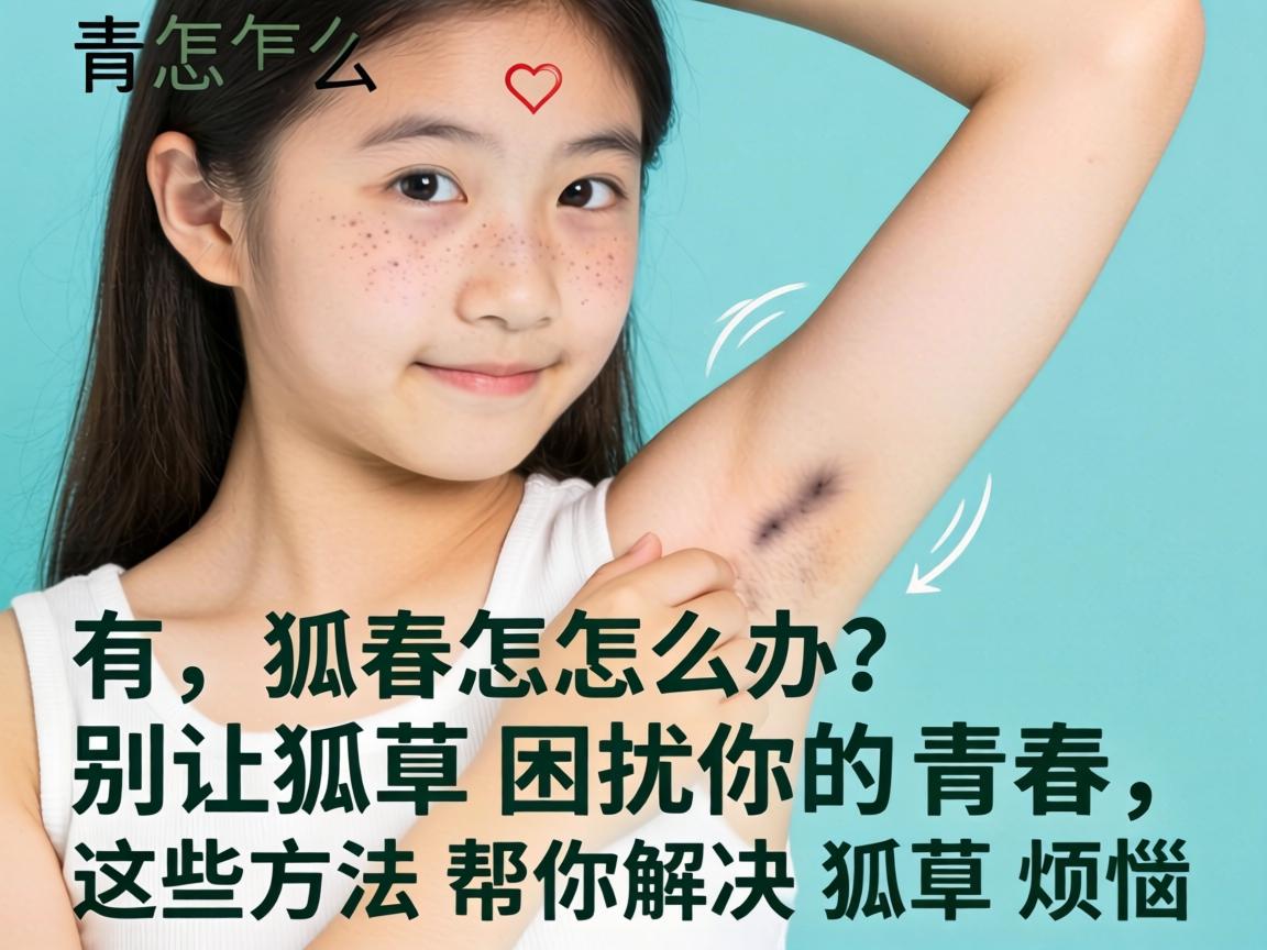 青春期女孩有狐臭怎么办？别让狐臭困扰你的青春，这些方法帮你解决狐臭烦恼