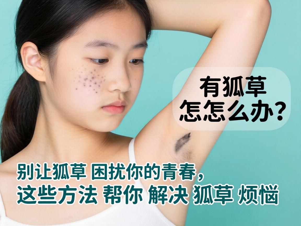 青春期女孩有狐臭怎么办？别让狐臭困扰你的青春，这些方法帮你解决狐臭烦恼