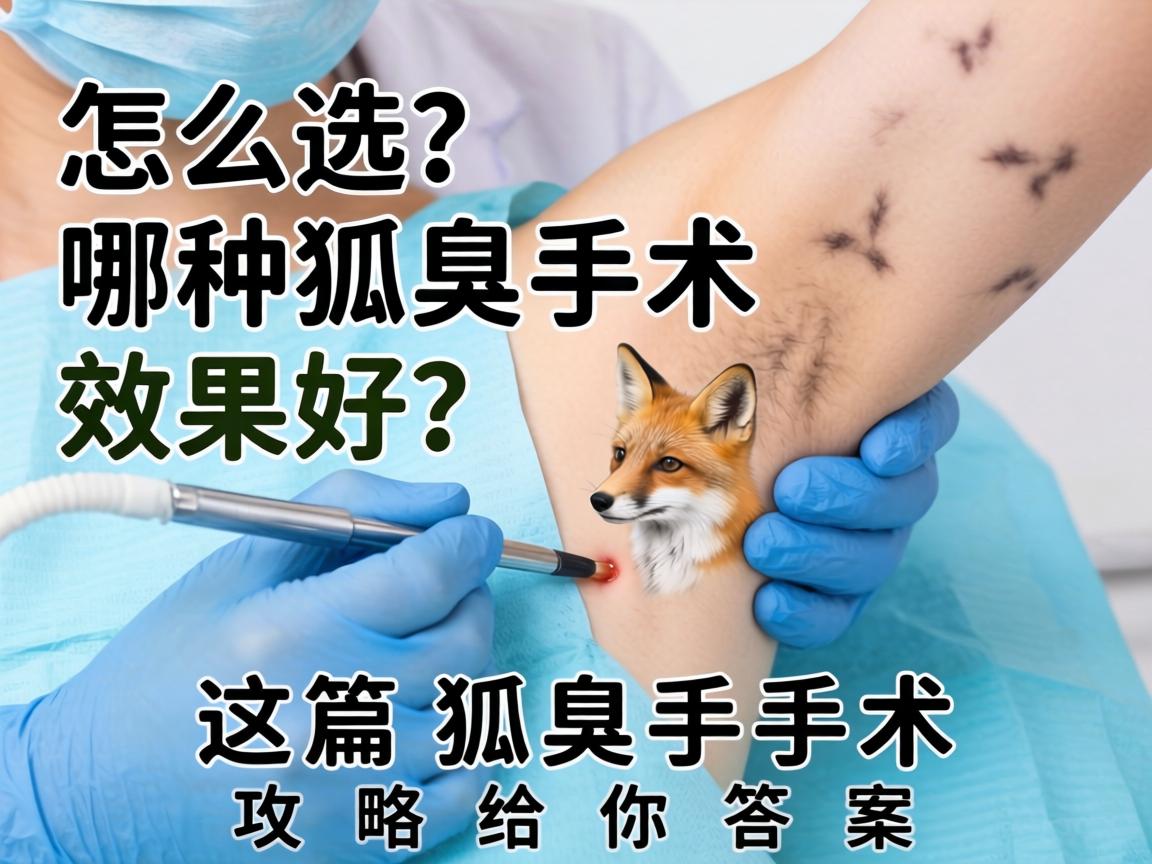 狐臭手术怎么选？哪种狐臭手术效果好？这篇狐臭手术攻略给你答案