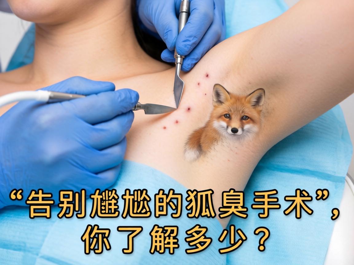 狐臭手术,告别尴尬的狐臭手术,你了解多少? 狐臭手术,告别尴尬的狐臭手术,你了解多少?