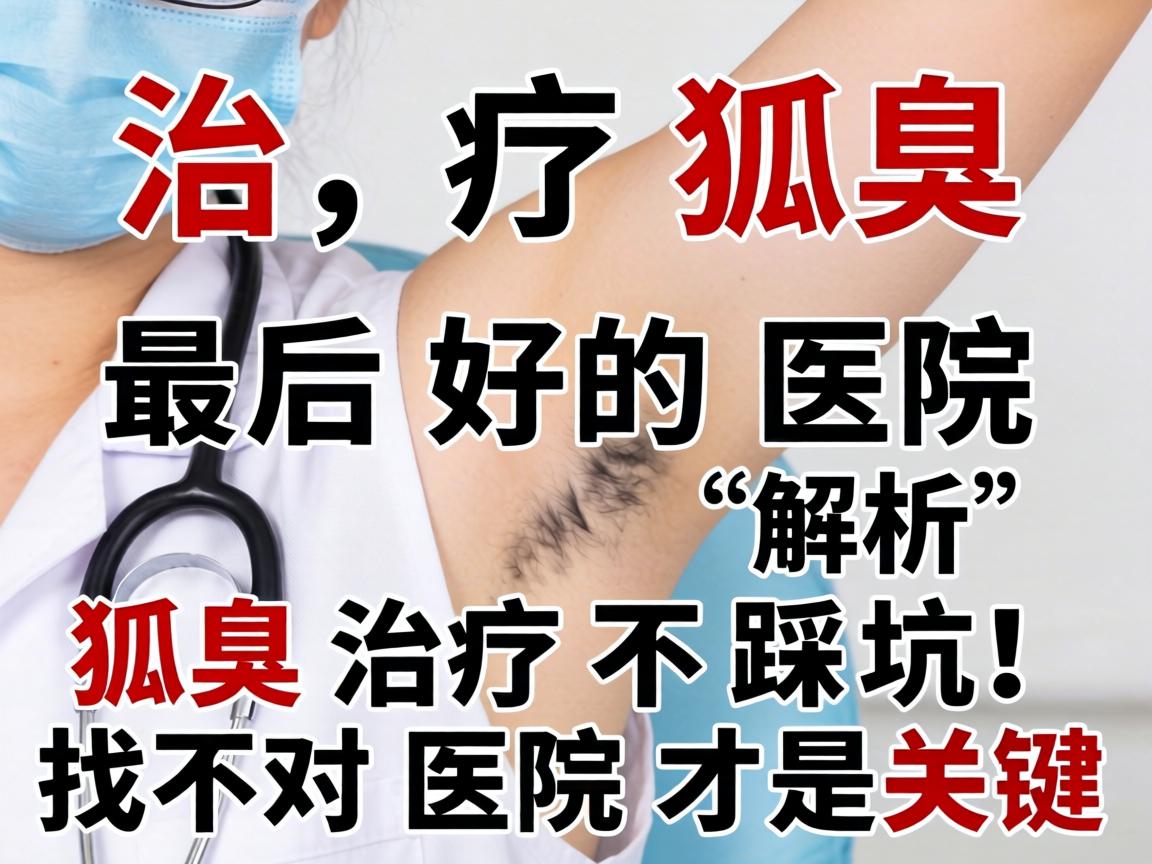 治疗狐臭最后好的医院解析，狐臭治疗不踩坑，找对医院才是关键